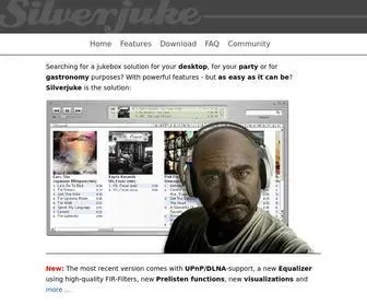 Silverjuke.net(Jukebox, Karaoke, Kiosk mode MP3 player) Screenshot