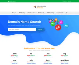 SilverknightDomains.com(Silver Knight Domains) Screenshot