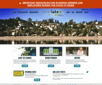 Silverlakechamber.com(Silver Lake Chamber of Commerce) Screenshot