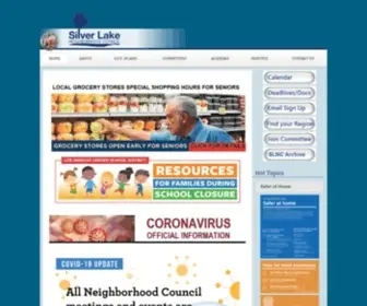Silverlakenc.org(Silver Lake Neighborhood Council) Screenshot