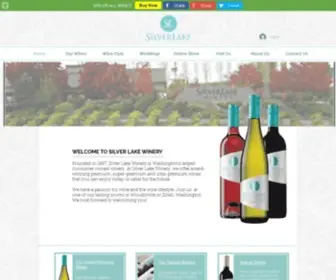 Silverlakewinery.com(Winery) Screenshot