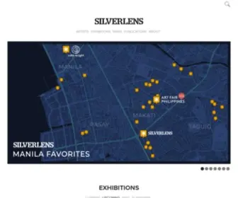 Silverlensgalleries.com(Silverlens) Screenshot