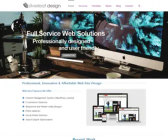Silverlf.com(Web Site Custom Design) Screenshot