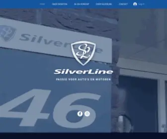 Silverline.nl(Verkoop en onderhoud van Motoren) Screenshot