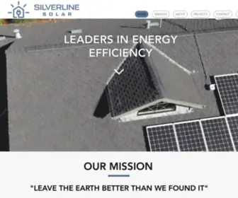 Silverlinebuilder.com(Silverline Solar) Screenshot