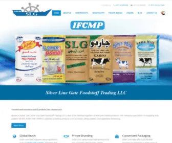 SilverlinedXB.com(Silver Line Gate Foodstuff Trading LLC) Screenshot