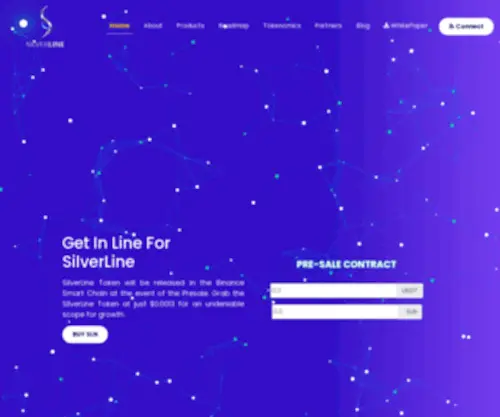 Silverlineswap.org(Best DEX Platform in India) Screenshot