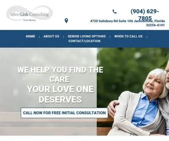 Silverlinkconsulting.com(Senior Living Advising Company) Screenshot