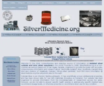 Silvermedicine.org(Colloidal Silver Research) Screenshot