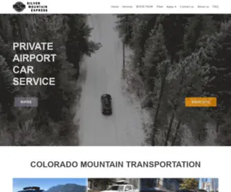 Silvermountainexpress.com(Silver Mountain Express) Screenshot