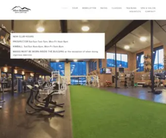 Silvermountainspa.com(Silver Mountain Sports Club & Spa) Screenshot