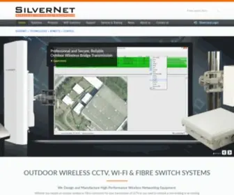 Silvernet.com(Outdoor Wireless CCTV) Screenshot