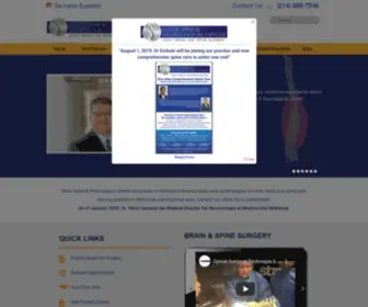 Silverneurosurgery.com(Silver Spine & Neurological Center) Screenshot