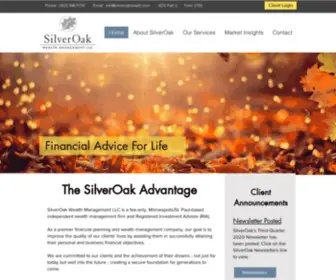 Silveroakwealth.com(SilverOak Wealth Management LLC) Screenshot