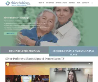 Silverpathways.org(Lifestyle Plans for Seniors) Screenshot