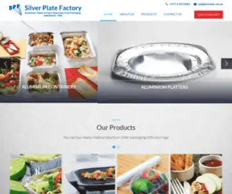 Silverplatefactory.com(Silver Plate Factory L.L.C) Screenshot