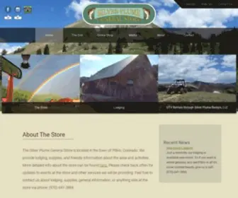 Silverplumegeneralstore.com(The Silver Plume General Store) Screenshot