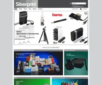 Silverprint.co.uk(Silverprint  Photographic Supplies  Film) Screenshot