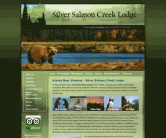 Silversalmoncreek.com(Alaska Bear Viewing) Screenshot