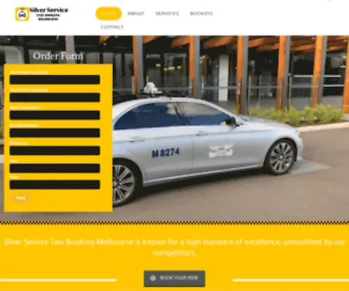 Silverservicetaxibookingmelbourne.com.au(Silver Service Taxi Booking Melbourne) Screenshot