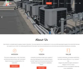 Silvershieldllcuae.com(& GEN.MAINTENANCE L.L.C) Screenshot