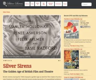 Silversirens.co.uk(Silver Sirens) Screenshot