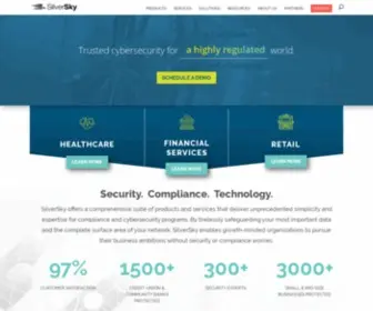 Silversky.com(Security From the Cloud) Screenshot