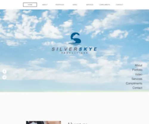 Silverskyeproductions.com(Silverskye Productions) Screenshot