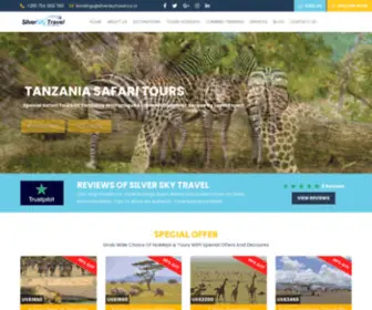 Silverskytravel.co.tz(Best Tanzania Safari Packages) Screenshot