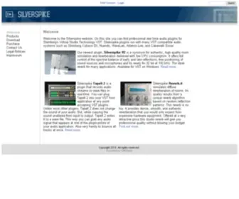 Silverspike.com(Sehr geehrter Besucher) Screenshot