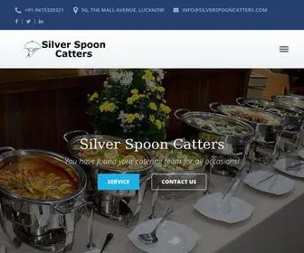 Silverspooncatters.com(Silver Spoon Catters) Screenshot