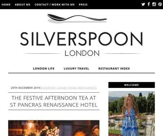 Silverspoonlondon.co.uk(A Luxury Lifestyle and Travel Blog) Screenshot