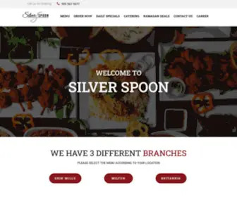 Silverspoononline.com(Silver Spoon) Screenshot