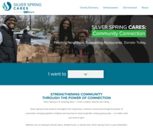 Silverspringcares.org(Silver Spring Cares) Screenshot