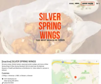 Silverspringwings.com(SILVER SPRING WINGS) Screenshot