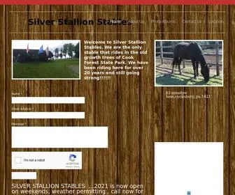 Silverstallionstable.com(Silver stallion stables) Screenshot