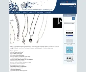 Silverstarnewyork.com(Wholesale Sterling Silver Chains & Jewelry) Screenshot