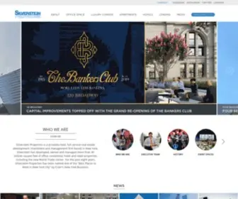 Silversteinproperties.com(Silverstein Properties) Screenshot