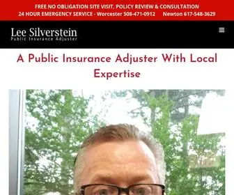 Silversteinpublicinsuranceadjuster.com(Lee Silverstein Public Insurance Adjuster) Screenshot