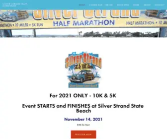 Silverstrandhalf.com(Silver Strand Half Marathon) Screenshot