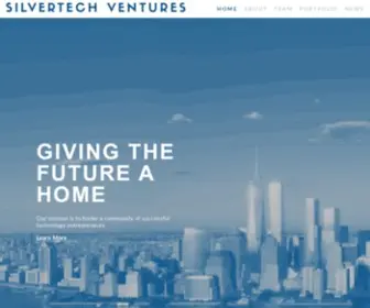 Silvertechventures.com(Our mission) Screenshot