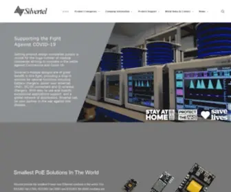 Silvertel.com(PoE Modules) Screenshot