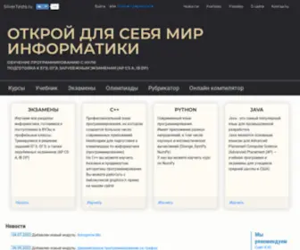 Silvertests.ru(Информатика для школы) Screenshot