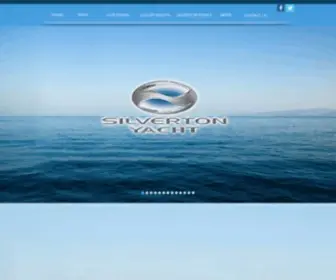 Silverton.com(Silverton Yachts) Screenshot