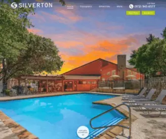 Silvertonirving.com(Silverton Apartments in Irving) Screenshot