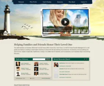 Silvertonmemorial.com(Silverton Memorial Funeral Home) Screenshot