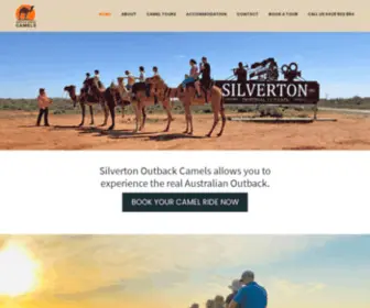 Silvertonoutbackcamels.com.au(Silverton Outback Camels) Screenshot