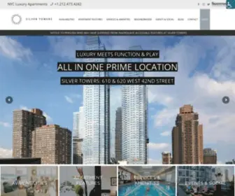 Silvertowers.com(NYC Luxury Apartments) Screenshot