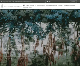 Silvertreebotanics.com(Your East Coast Tasmania Florist) Screenshot