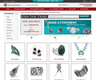 Silvertribe.com(Native American Jewelry) Screenshot